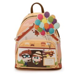 Disney Loungefly Mini Backpack - Pixar Up House Carl Ellie Working Buddies